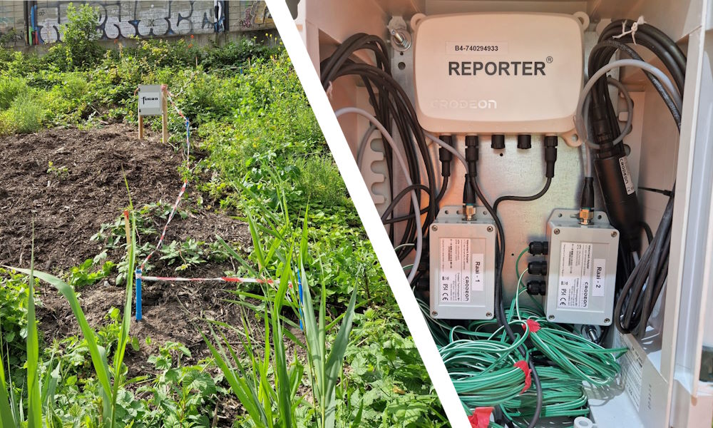 Innovative monitoring of embankments along the A10 with Reporter